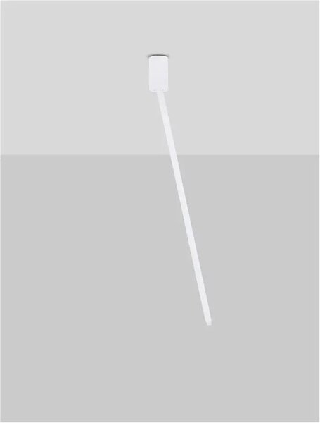 LED bílé designové stropní svítidlo Ornos 70 – Bílá