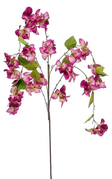 Umělá větev Bougainvillea 120 cm růžová – dekorace - Růžová - 91 - 120 cm