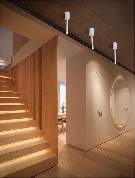 LED bílé designové stropní svítidlo Ornos 30 – Bílá