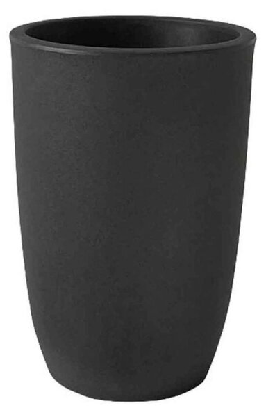 Dekorativní květináč Meti antracit 74x50 cm – moderní design - Antracit - 71 - 90 cm - Teraplast