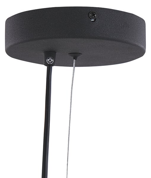 LED závěsná lampa MALI Kov Černá