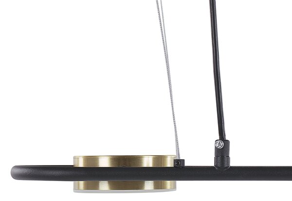 LED závěsná lampa MALI Kov Černá