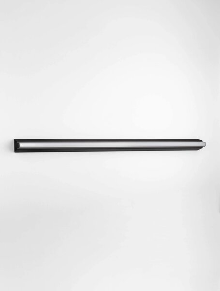 LED černé nástěnné svítidlo Endo 26W – Černá