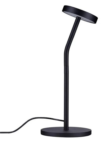 LED černá stolní lampa Logos