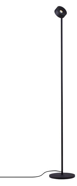 LED černá stojací lampa Irida