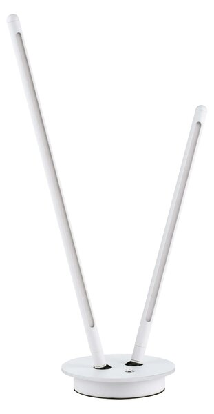 LED stmívatelná bílá stolní lampa Intec