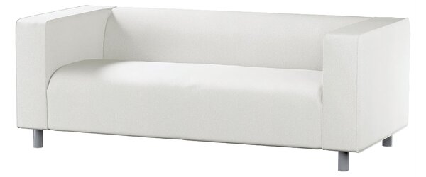 Potah na pohovku IKEA Klippan 2-místná barva krémová látka pletený vzor