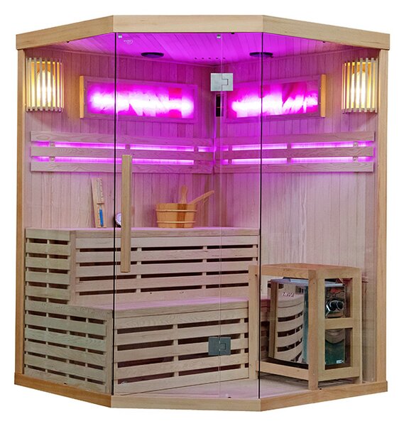 BPS-koupelny Finská sauna KEMI4 150x150, 4-5 osob