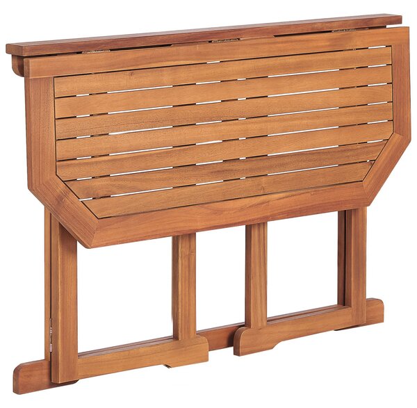 Balkonový stolek TREIA 110 cm 47 cm Akáciové dřevo Hnědá