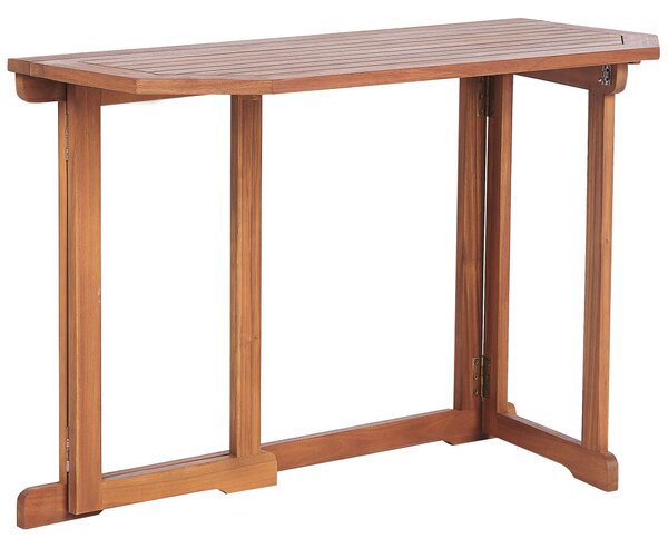Balkonový stolek TREIA 110 cm 47 cm Akáciové dřevo Hnědá