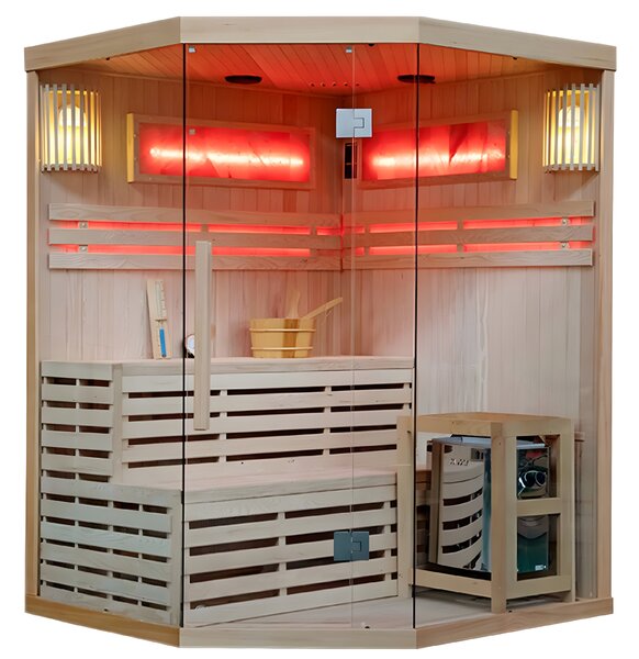 BPS-koupelny Finská sauna KEMI4 150x150, 4-5 osob