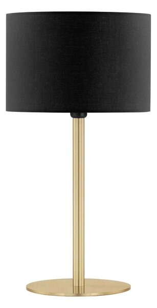 LED černo-zlatá stolní lampa Sibnia