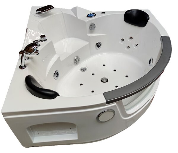 BPS-koupelny Hydromasážní vířivá vana Orino 632 135x135 s ohřevem vody
