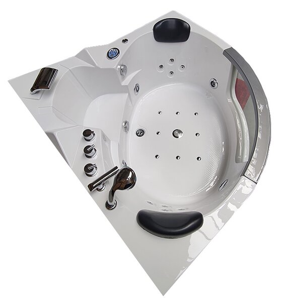 BPS-koupelny Hydromasážní vířivá vana Orino 632 135x135 s ohřevem vody