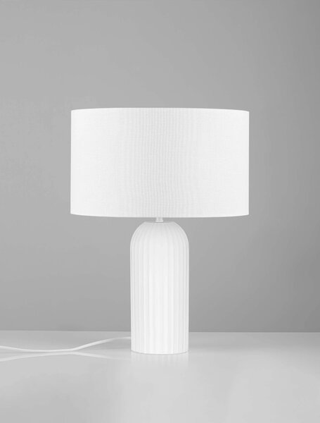 LED bílá stolní lampa Ammos