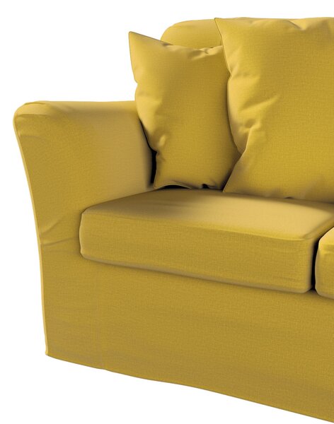 Potah na pohovku IKEA Tomelilla 3-místná nerozkládací barva žlutá látka sametová