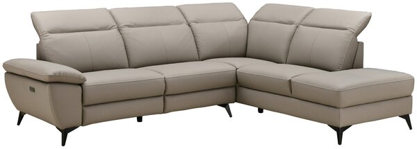 SEDACÍ SOUPRAVA, textil, šedohnědá Xora - Sedací soupravy