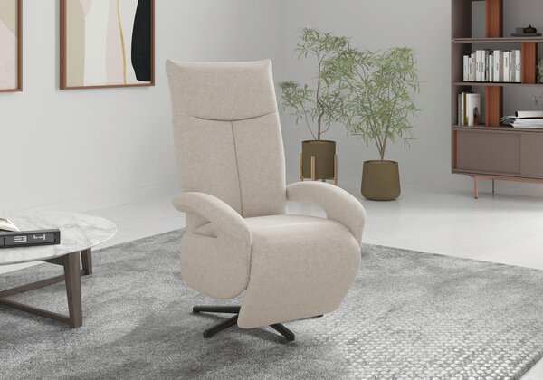 RELAXAČNÍ KŘESLO, textil, krémová Sit & More - Online Only křesla & taburety, Online Only