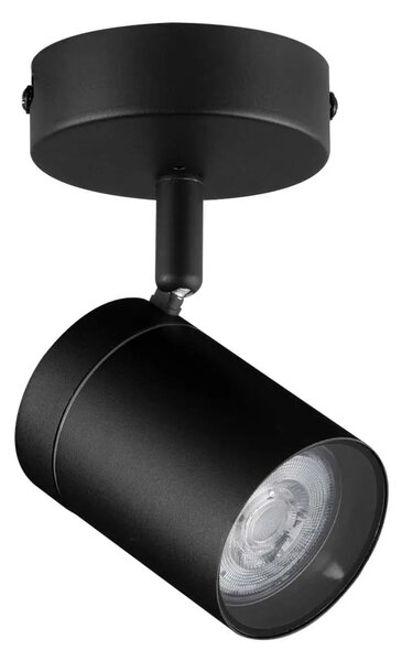 LED černé designové stropní svítidlo Alma – Černá