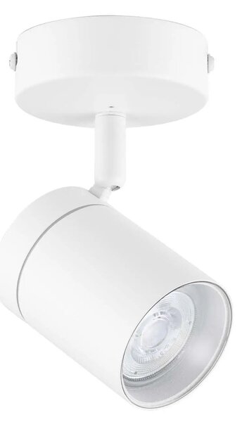 LED bílé designové stropní svítidlo Alma – Bílá