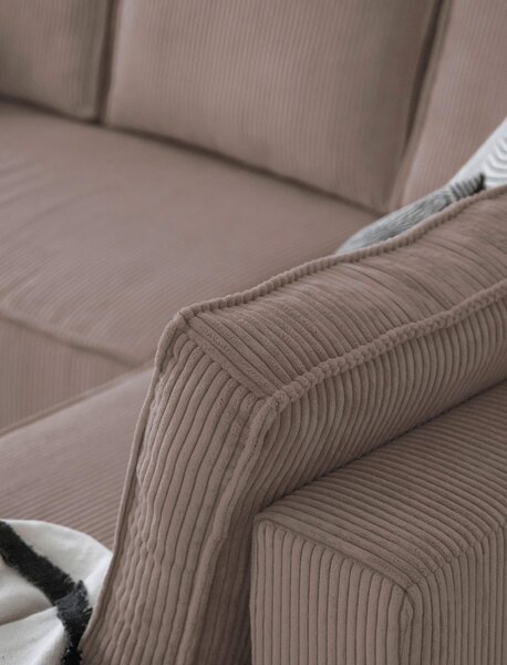 SEDACÍ SOUPRAVA, textil, šedohnědá MID.YOU - Sedací soupravy, Online Only