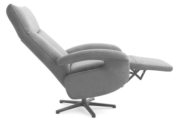 RELAXAČNÍ KŘESLO, textil, tmavě šedá Sit & More - Online Only křesla & taburety, Online Only
