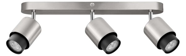 LED nikl designové stropní svítidlo Ison – Šedá
