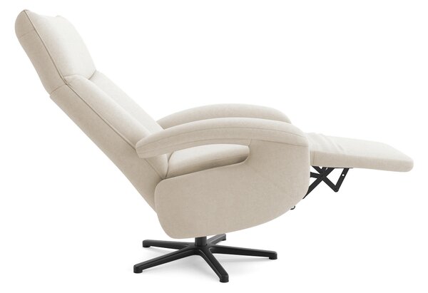RELAXAČNÍ KŘESLO, textil, krémová Sit & More - Online Only křesla & taburety, Online Only