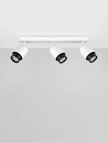 LED bílé moderní stropní svítidlo Ison 2