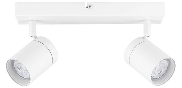 LED bílé moderní stropní svítidlo Alma – Bílá