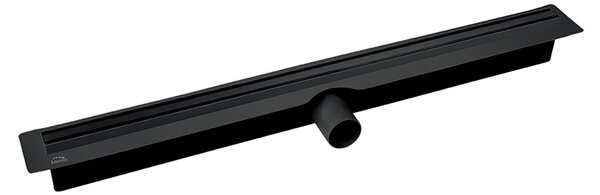 Laveo Slim, sprchový odtok 50 cm, černá, LAV-COS_750D