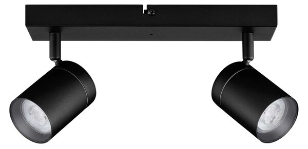 LED černé moderní stropní svítidlo Alma – Černá