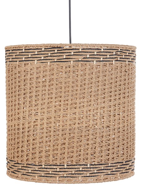 Závěsná lampa LUAPULA Papírové lano Přírodní