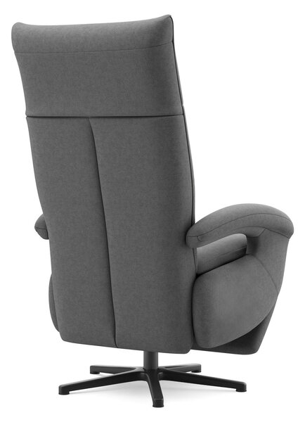 RELAXAČNÍ KŘESLO, textil, tmavě šedá Sit & More - Online Only křesla & taburety, Online Only
