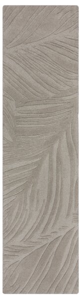 Flair Rugs, Běhoun Solace Lino Leaf Grey, 60x230, šedá, chodba / předsíň