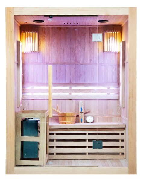 BPS-koupelny Finská sauna Kemi 3 150x120, 3-4 osoby