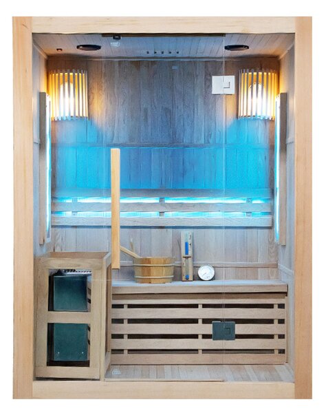 BPS-koupelny Finská sauna Kemi 3 150x120, 3-4 osoby