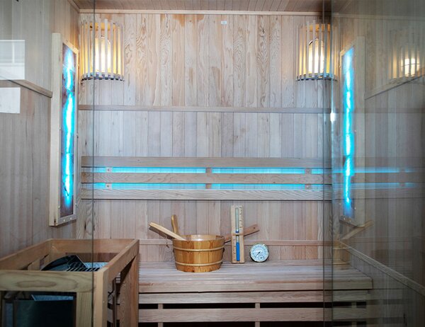 BPS-koupelny Finská sauna Kemi 3 150x120, 3-4 osoby