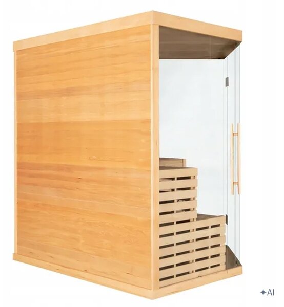 BPS-koupelny Infrasauna Relax ALTA7 180x180, 5-6 osob