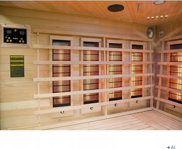 BPS-koupelny Infrasauna Relax ALTA7 180x180, 5-6 osob
