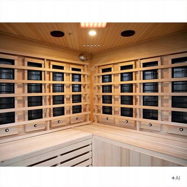 BPS-koupelny Infrasauna Relax ALTA7 180x180, 5-6 osob