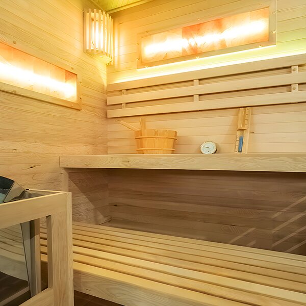 BPS-koupelny Finská sauna Relax LARK4 WD 150x150, 4-5 osob
