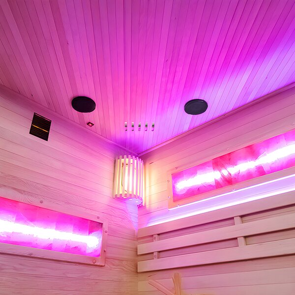 BPS-koupelny Finská sauna Relax LARK4 WD 150x150, 4-5 osob