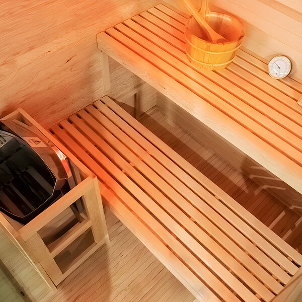 BPS-koupelny Finská sauna Relax LARK4 150x150, 4-5 osob