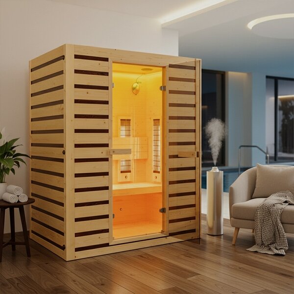 BPS-koupelny Infrasauna TROMSO 3 153x110, 3-4 osoby