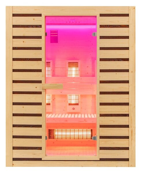 BPS-koupelny Infrasauna TROMSO 3 153x110, 3-4 osoby