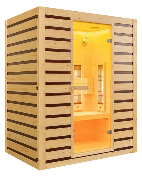 BPS-koupelny Infrasauna TROMSO 3 153x110, 3-4 osoby