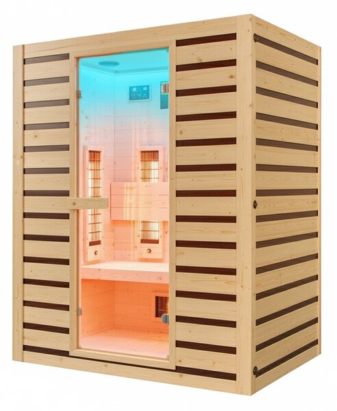 BPS-koupelny Infrasauna TROMSO 3 153x110, 3-4 osoby