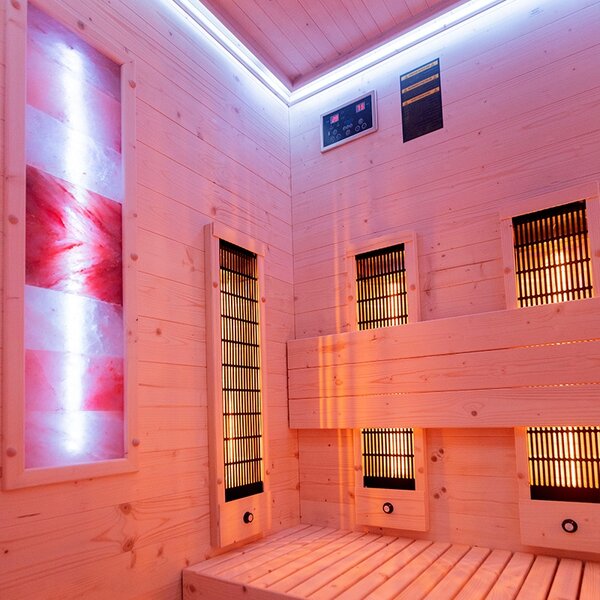 BPS-koupelny Infrasauna TROMSO 3 153x110, 3-4 osoby
