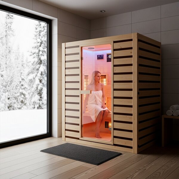 BPS-koupelny Infrasauna TROMSO 3 153x110, 3-4 osoby